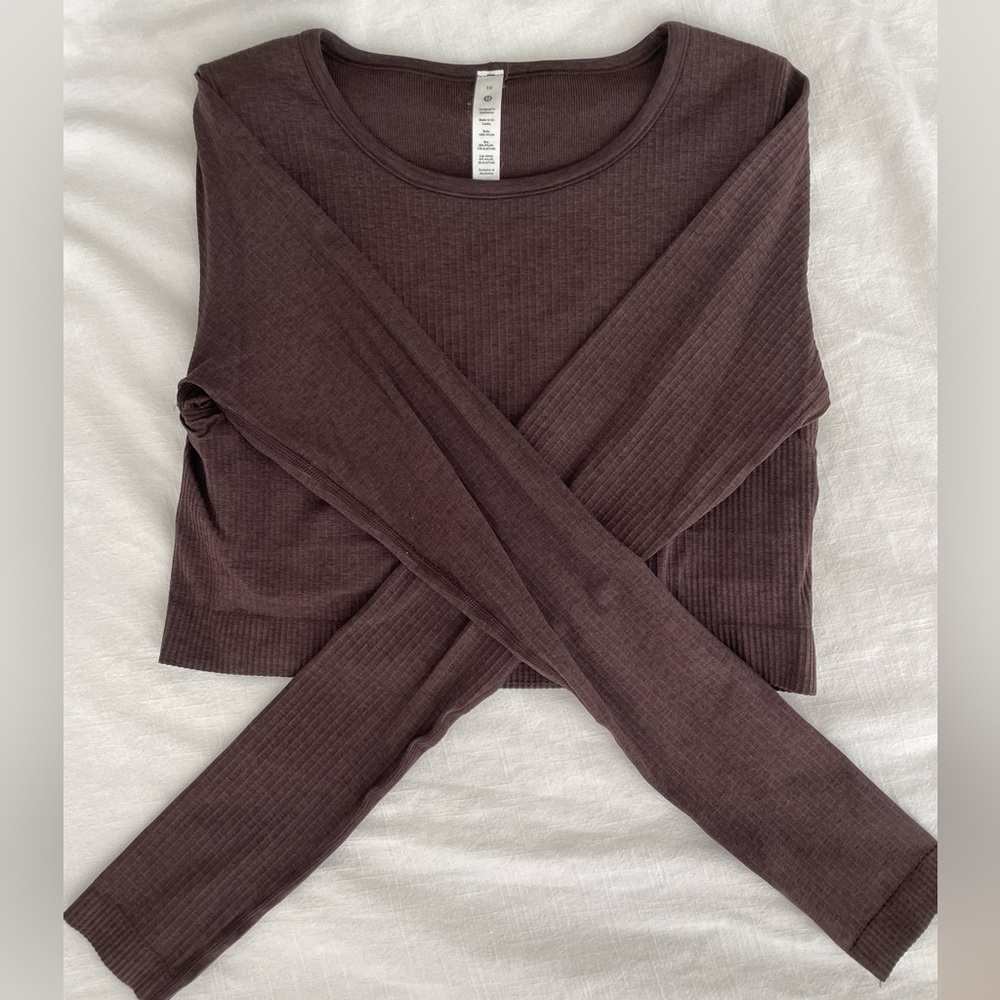 Lululemon Ebb to Street Long Sleeve Top